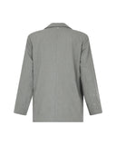 Pinstripe Blazer with Rain of Crystals