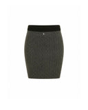 Knitted mini skirt