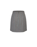 Minigonna Gessata con Spacco