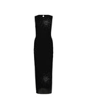 Abito Lungo Stardust con Cristalli