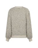 Pullover Girocollo in Filato Fantasia