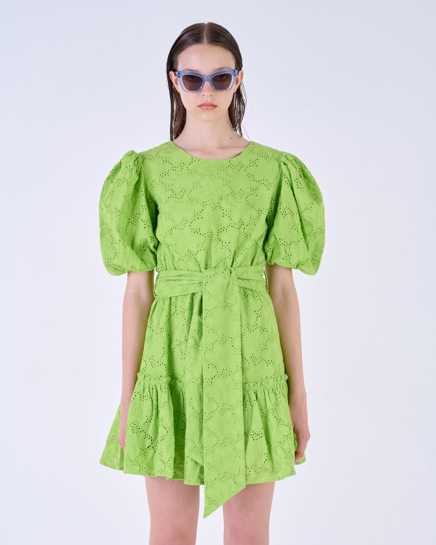 Dress with embroidered details