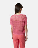 Maglia traforata a maniche corte in cotone - Silvian Heach