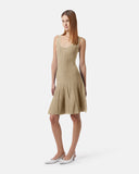 Ribbed knit flared dress - Silvian Heach