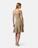 Ribbed knit flared dress - Silvian Heach