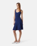 Ribbed knit flared dress - Silvian Heach