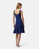 Ribbed knit flared dress - Silvian Heach