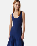 Ribbed knit flared dress - Silvian Heach