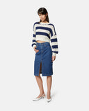 Striped sweater with long sleeves - Silvian Heach
