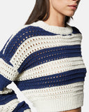 Striped sweater with long sleeves - Silvian Heach
