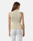 Sleeveless knitted top with cut-out - Silvian Heach
