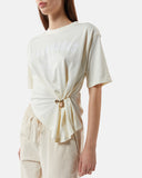 T-shirt con stampa e dettagli metallici - Silvian Heach