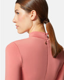 High-neck bodysuit in stretch fabric - Silvian Heach