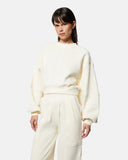 Cropped sweatshirt with wide sleeves - Silvian Heach