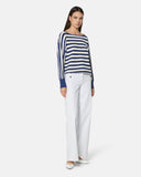 Wide leg jeans with decorative buttons - Silvian Heach
