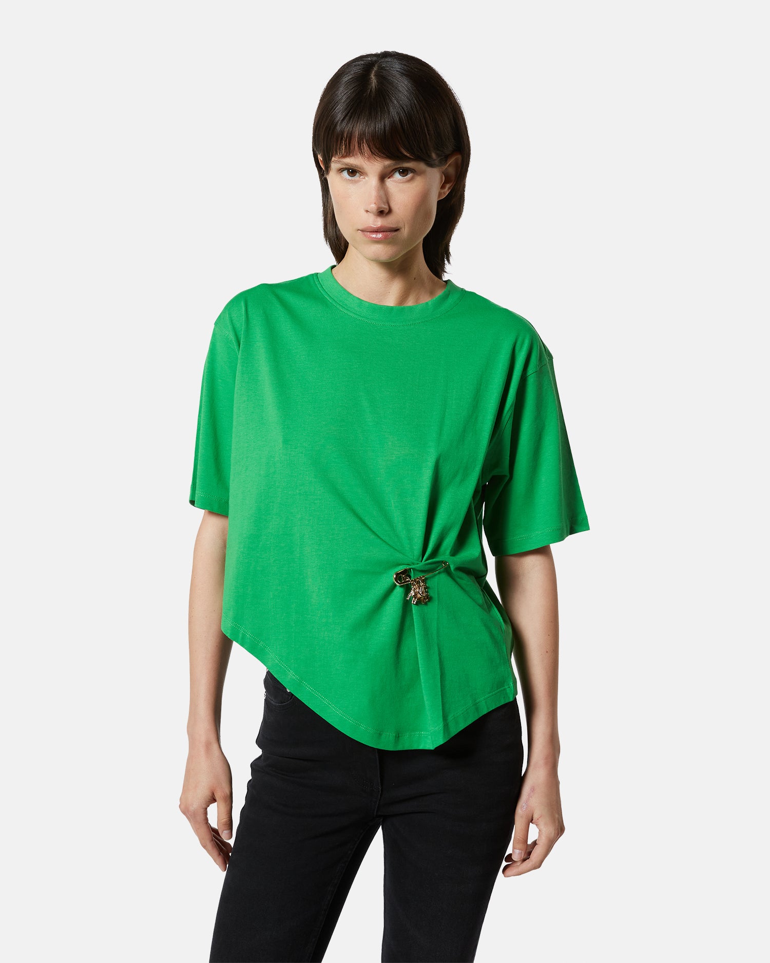 T-shirt with decorative bowl