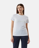 T-shirt in cotone con ricamo "Effortless" - Silvian Heach