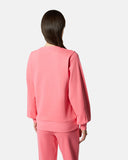 Cotton sweatshirt with embossed logo - Silvian Heach