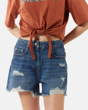 Distressed denim shorts - Silvian Heach
