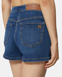 Denim shorts with decorative buttons - Silvian Heach
