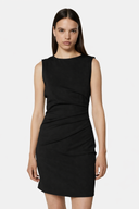 Short sleeveless dress with side draping Silvian Heach dress