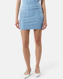 Minigonna in maglia con borchie - Silvian Heach