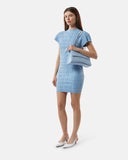 Minigonna in maglia con borchie - Silvian Heach