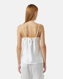 Satin top with thin straps - Silvian Heach