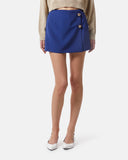 Wrap shorts with golden buttons - Silvian Heach