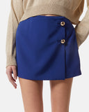 Wrap shorts with golden buttons - Silvian Heach