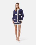 Knitted cardigan with contrasting details - Silvian Heach