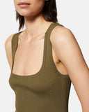 Ribbed knit midi dress - Silvian Heach