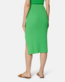 Knitted midi skirt with slit - Silvian Heach