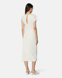 Abito midi con drappeggio e spacco laterale - Silvian Heach
