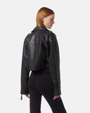 Faux leather biker jacket - Silvian Heach