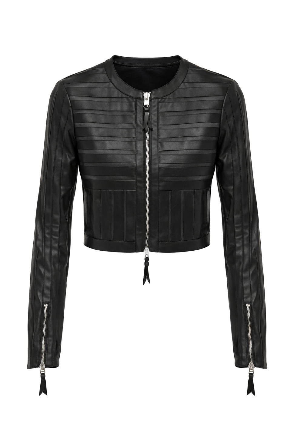 Giacca con zip frontale e dettagli a coste - Silvian Heach