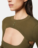 Knitted shrug with cut-out - Silvian Heach