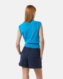 Gilet cropped in maglia con dettagli distressed - Silvian Heach