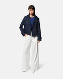 Wide-leg cotton trousers - Silvian Heach
