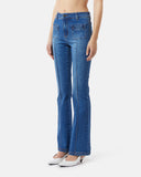 Bootcut jeans with visible stitching - Silvian Heach