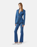 Bootcut jeans with visible stitching - Silvian Heach