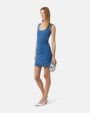 Abito corto in denim senza maniche - Silvian Heach