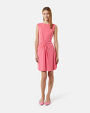 Short dress with draped knot - Silvian Heach