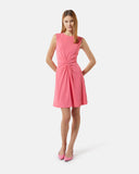 Short dress with draped knot - Silvian Heach