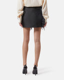 Mini skirt with floral applications - Silvian Heach