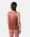 Top in satin con scollo rotondo Top Silvian Heach