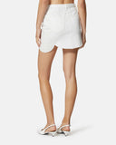 Mini skirt with tone-on-tone embroidery - Silvian Heach