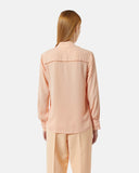 Blusa in chiffon con volant e dettagli traforati - Silvian Heach
