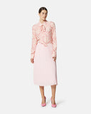 Blouse with geometric print - Silvian Heach
