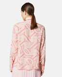 Blouse with geometric print - Silvian Heach